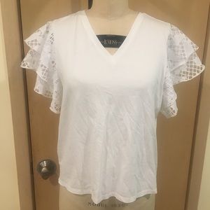 ANN TAYLOR Burnout Tee
